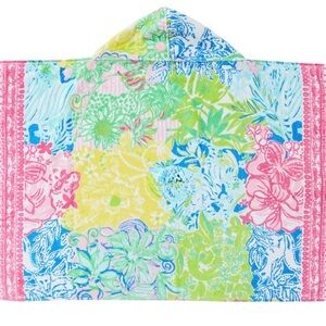 Lilly Pulitzer from Pottery Barn Kids Baby Beach Hooded Towel UPF 50+. NWT